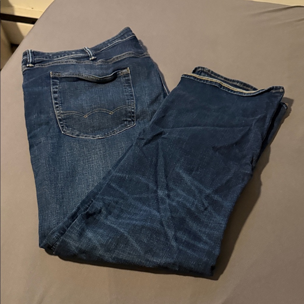 American Eagle Outfitters Dark Blue Straight Jeans